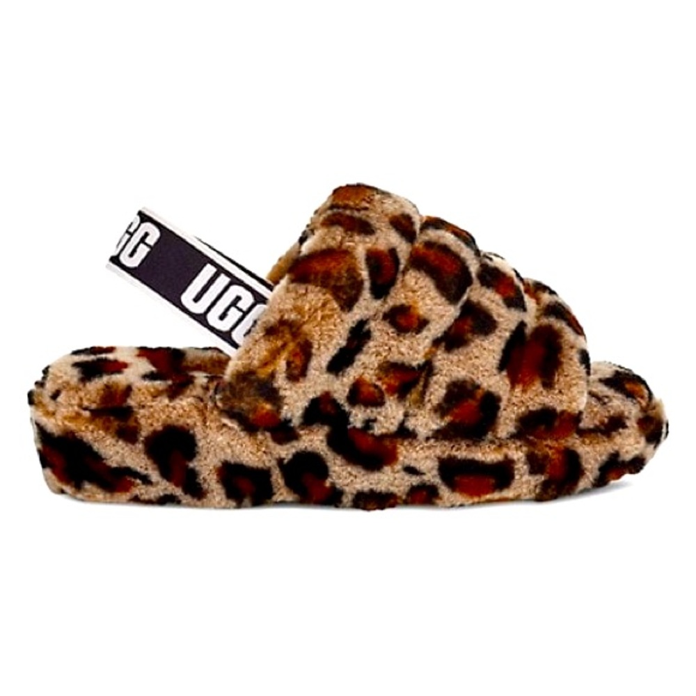UGG FLUFF YEAH SLIPPERS 🖤🧡💛